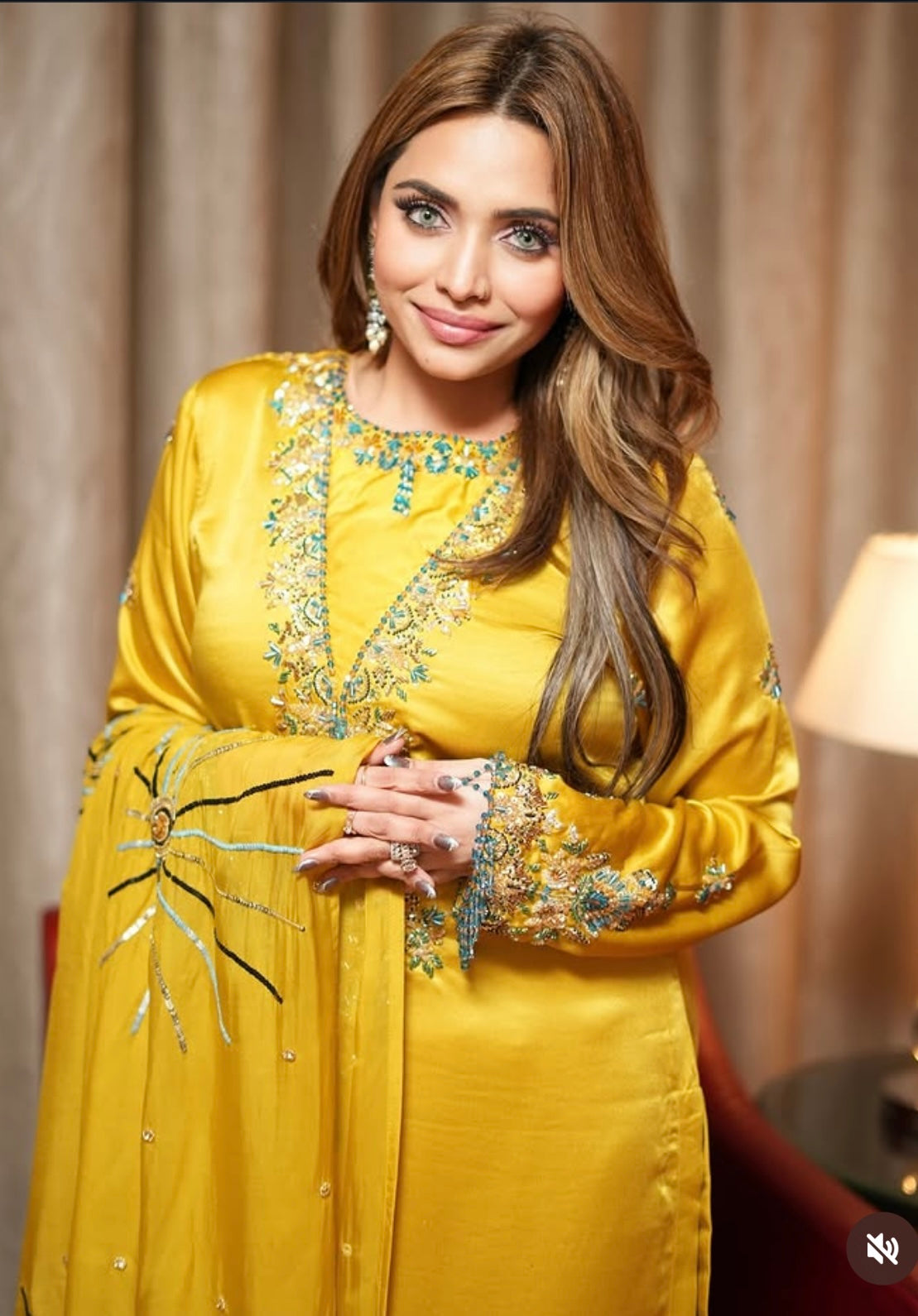 bright yellow color Dress