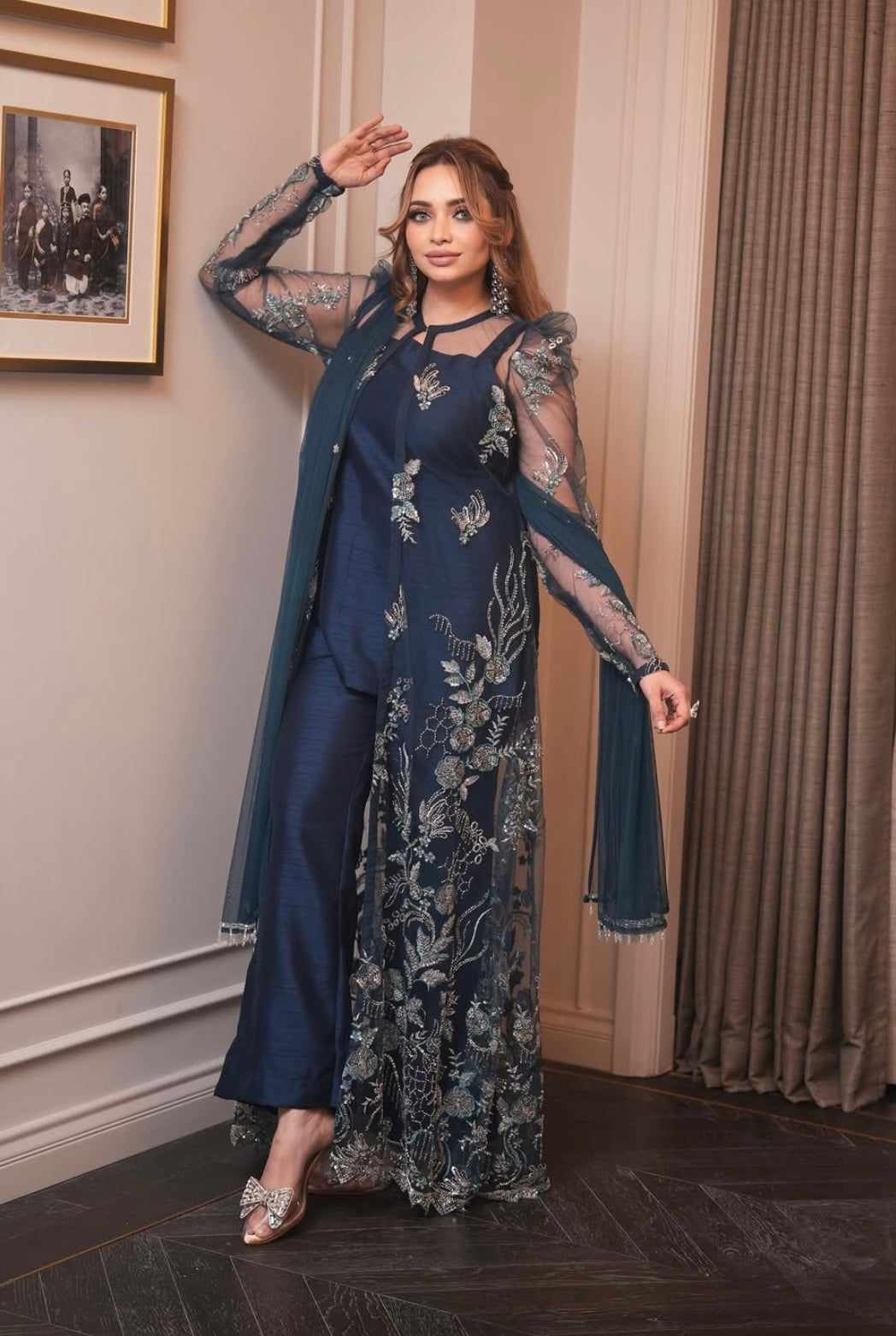 Rich Blue heavy dress