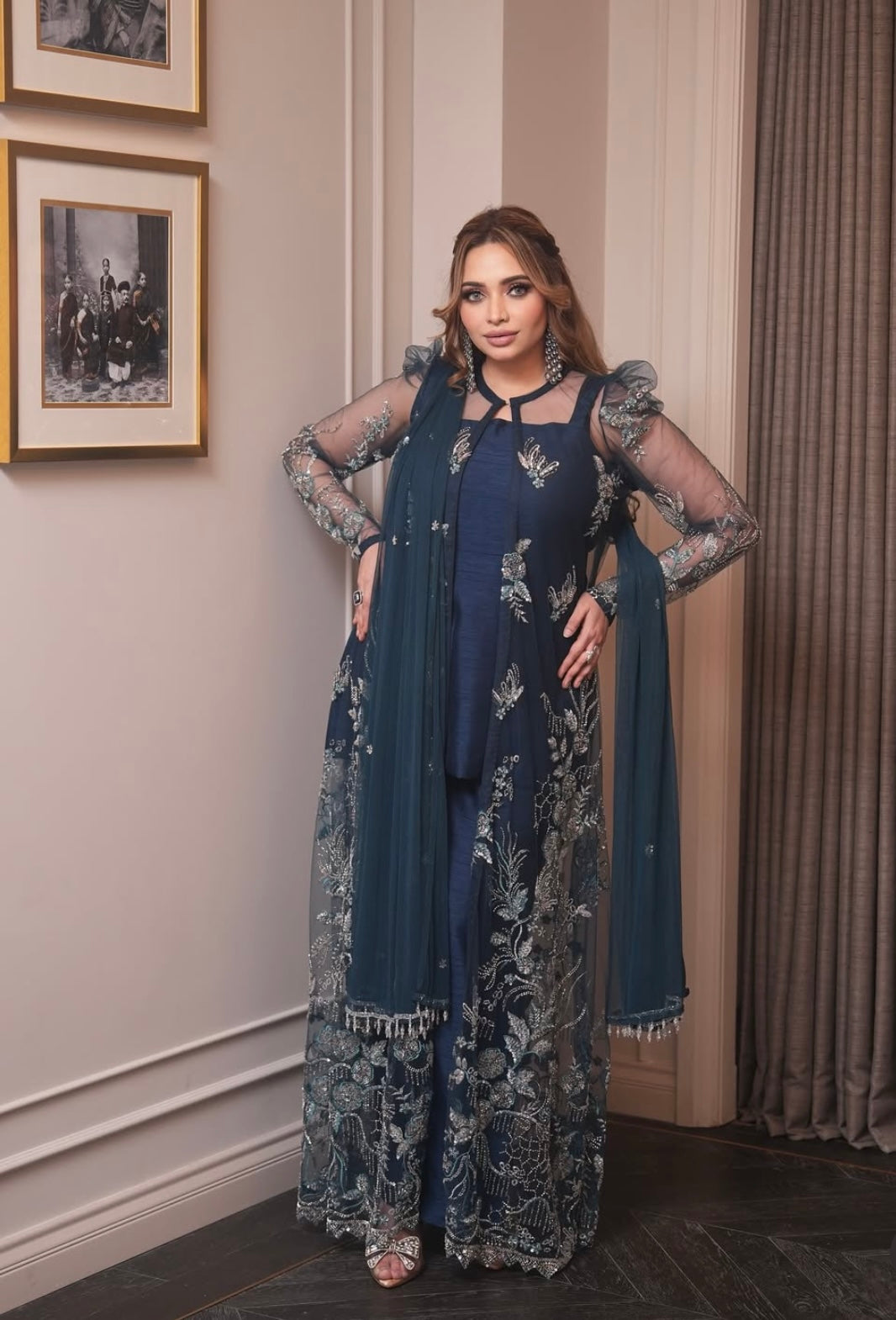 Rich Blue heavy dress