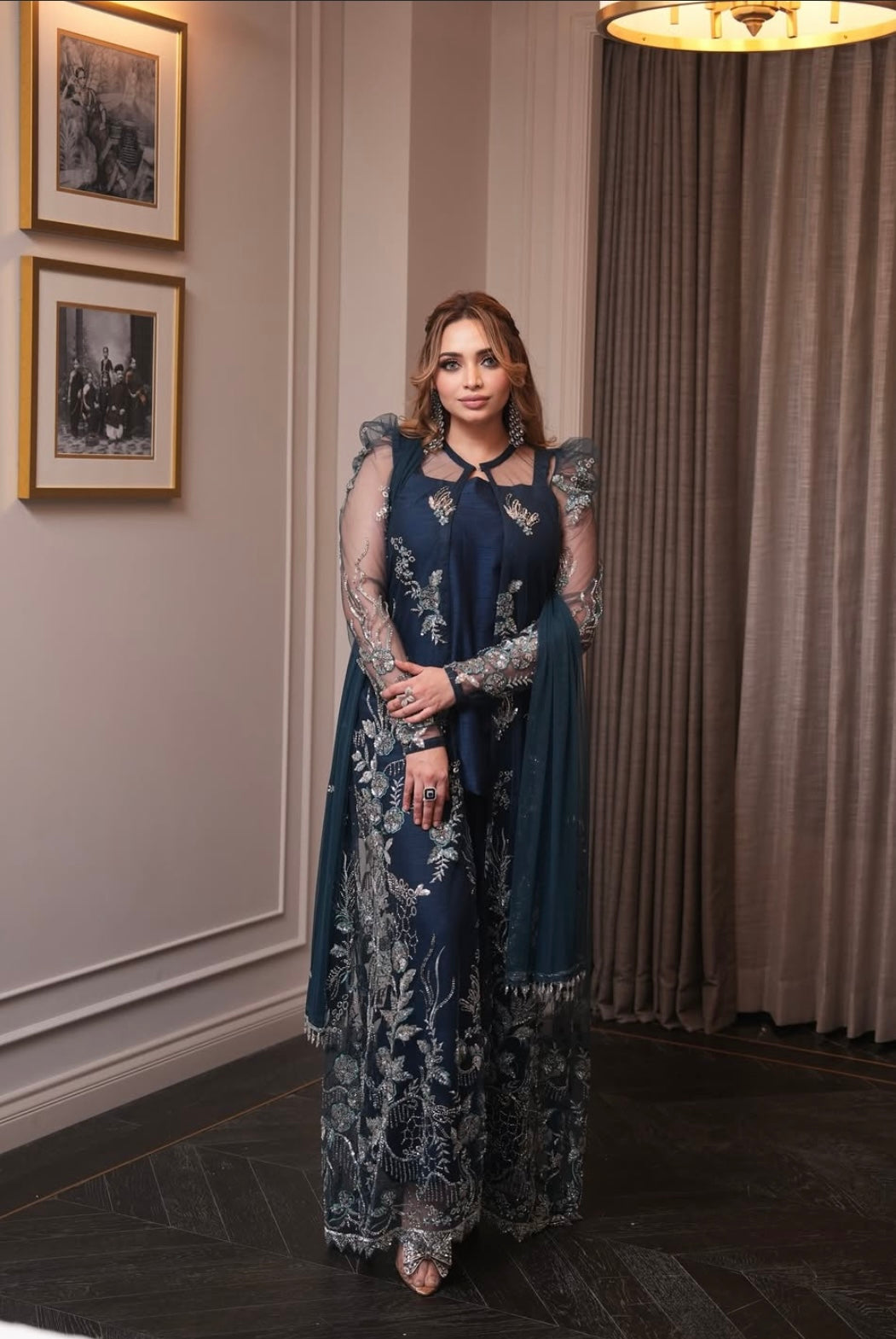 Rich Blue heavy dress