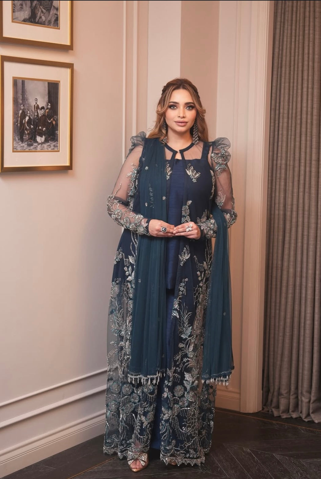 Rich Blue heavy dress