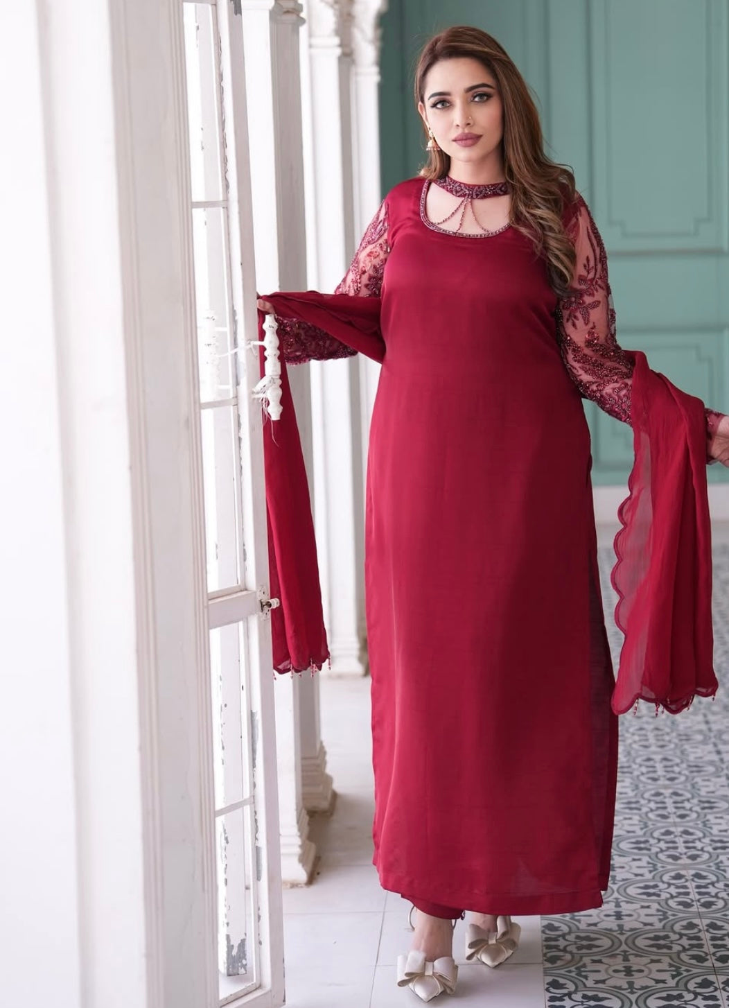 Cherry Red Dress