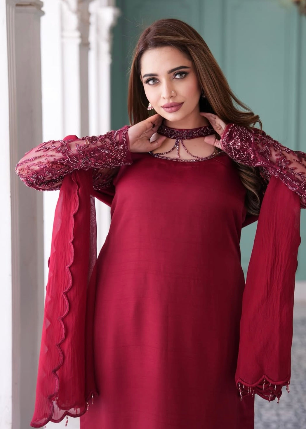 Cherry Red Dress