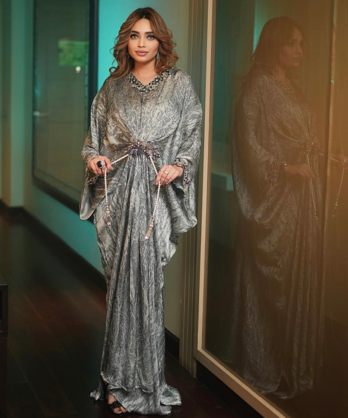 Perfect Grey Kaftan