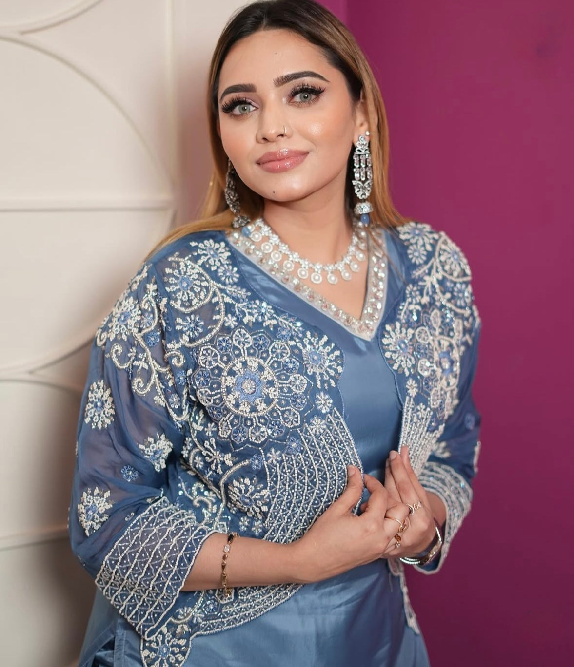 Marine blue heavy Dress