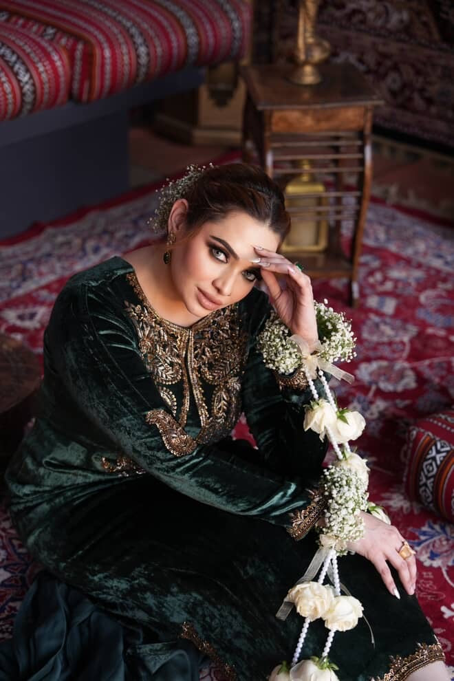 Emerald Velvet Elegance ✨