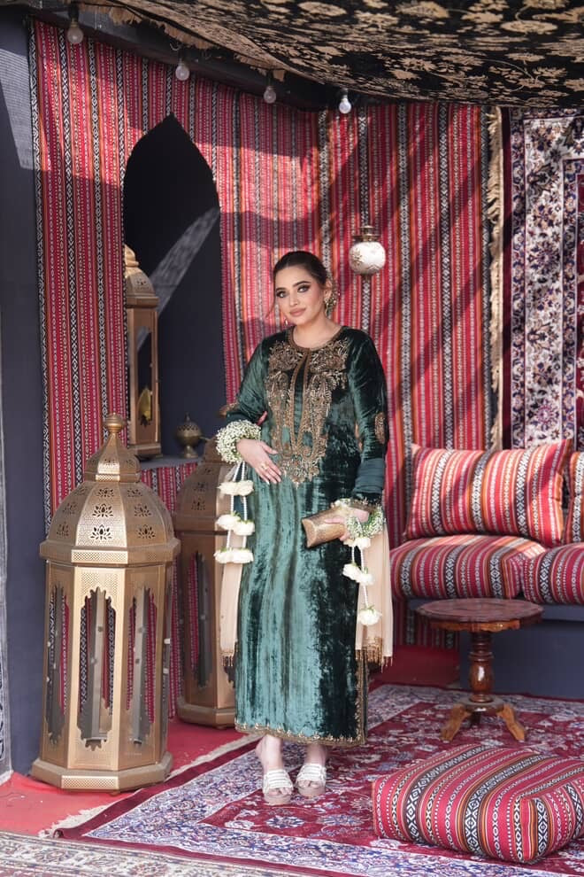 Emerald Velvet Elegance ✨