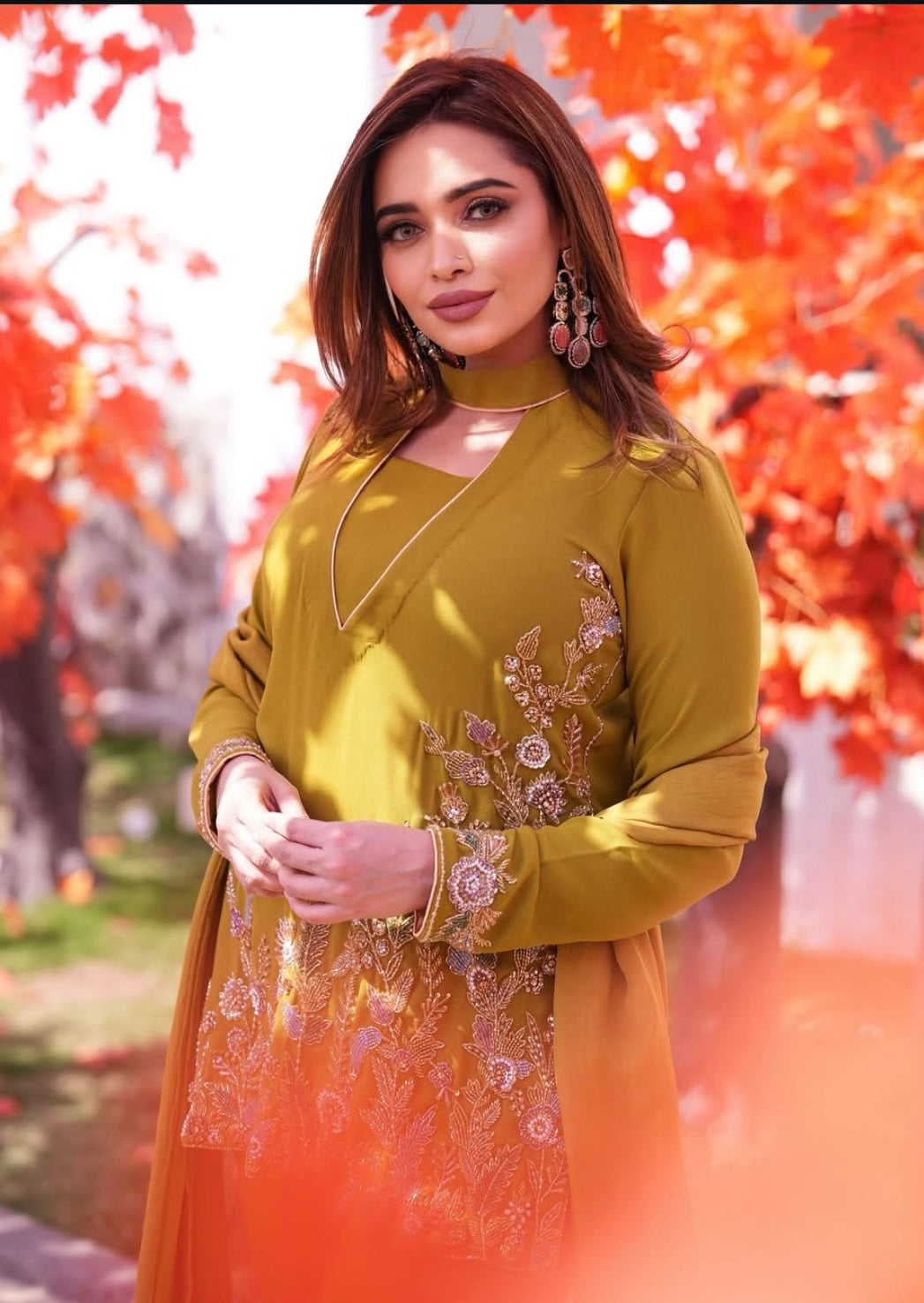 Charming Green Dress
