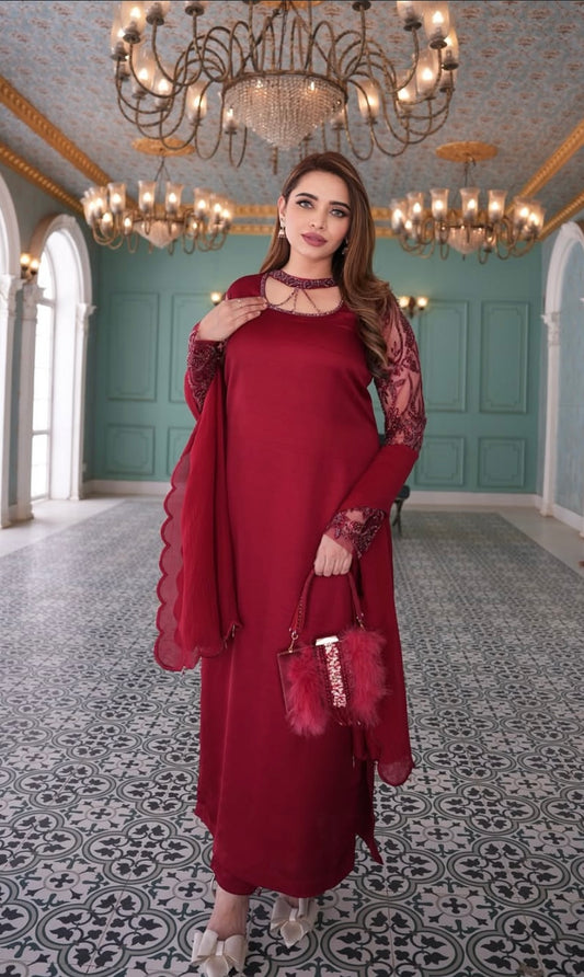 Cherry Red Dress
