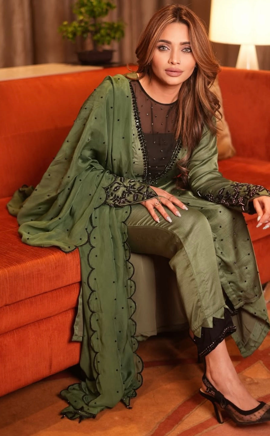 Stunning long Kamiz