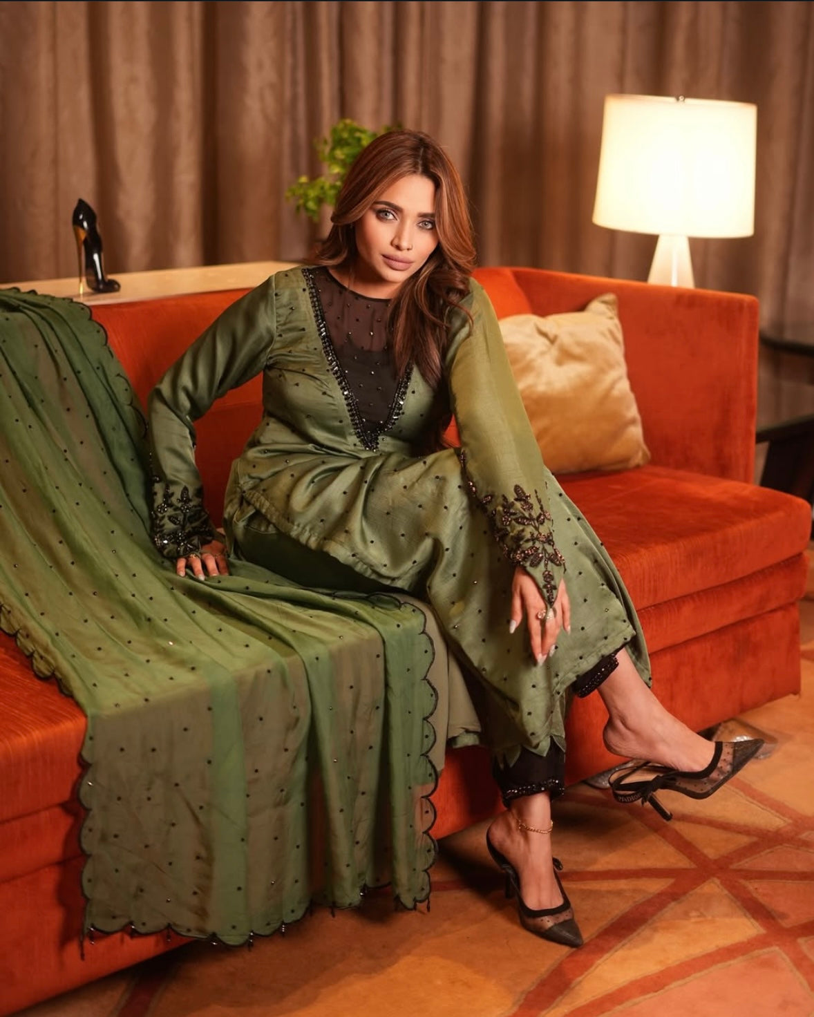 Stunning long Kamiz