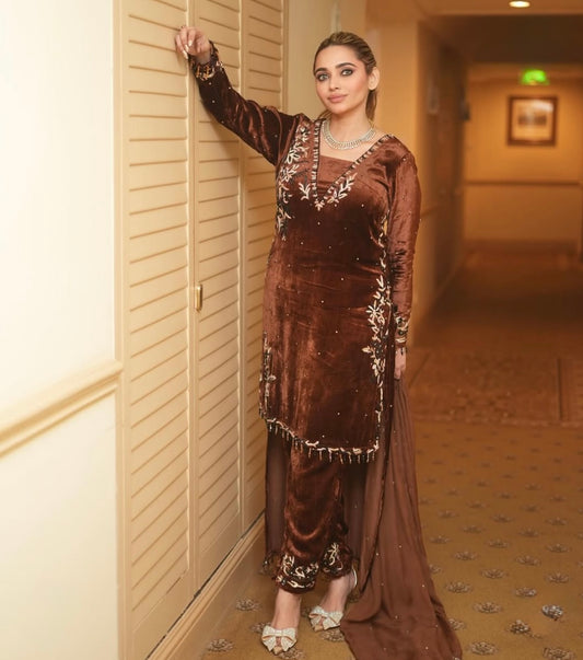 Soft Micro Velvet Dress
