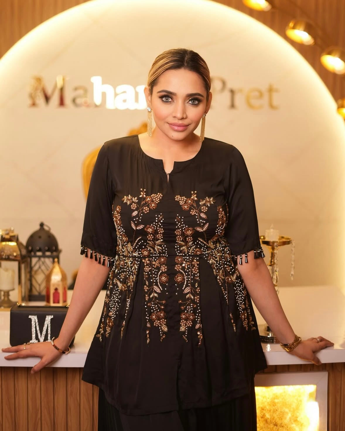 Formal Black Stylish Dress