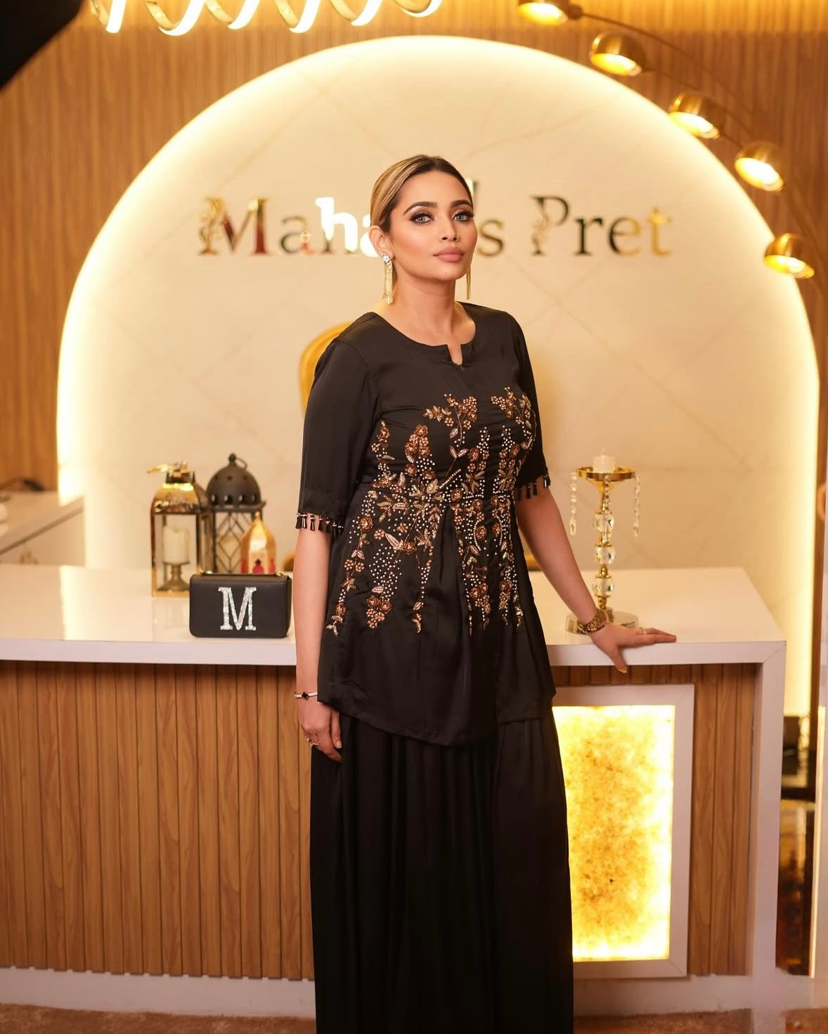 Formal Black Stylish Dress