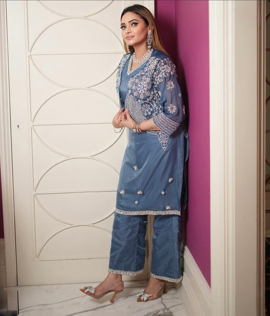 Marine blue heavy Dress